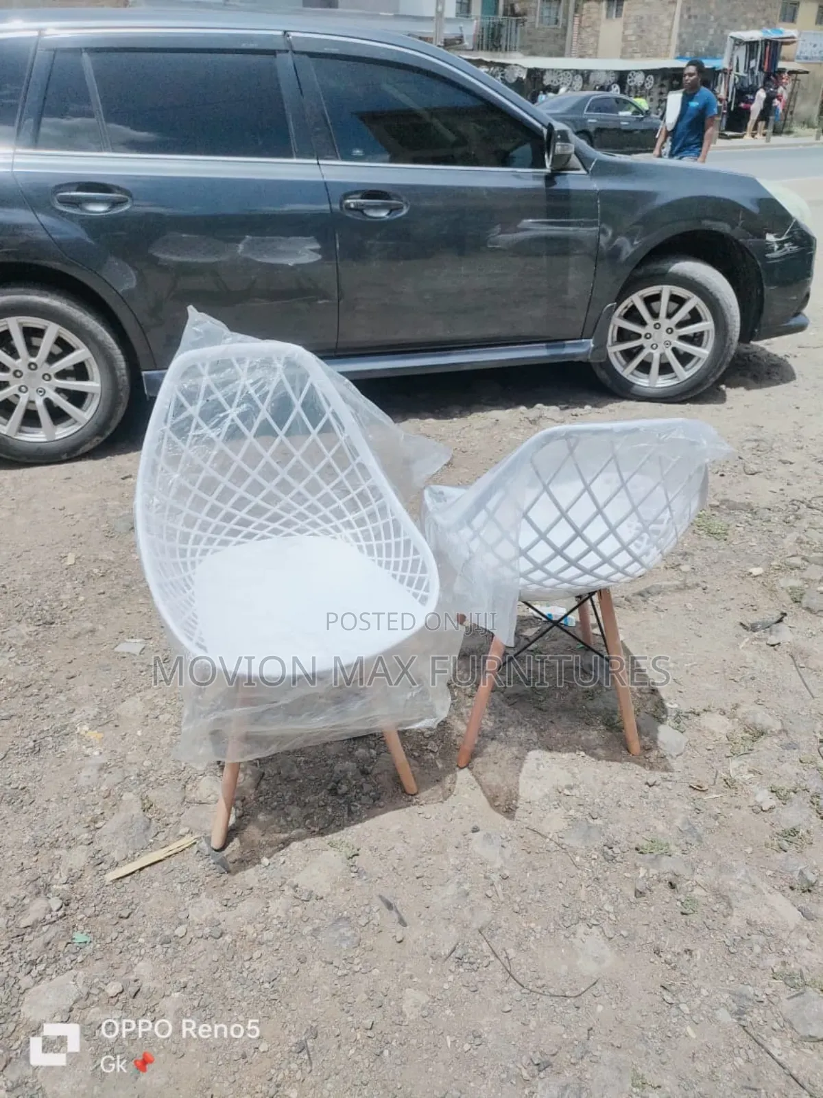 Mesh Eames Chairs