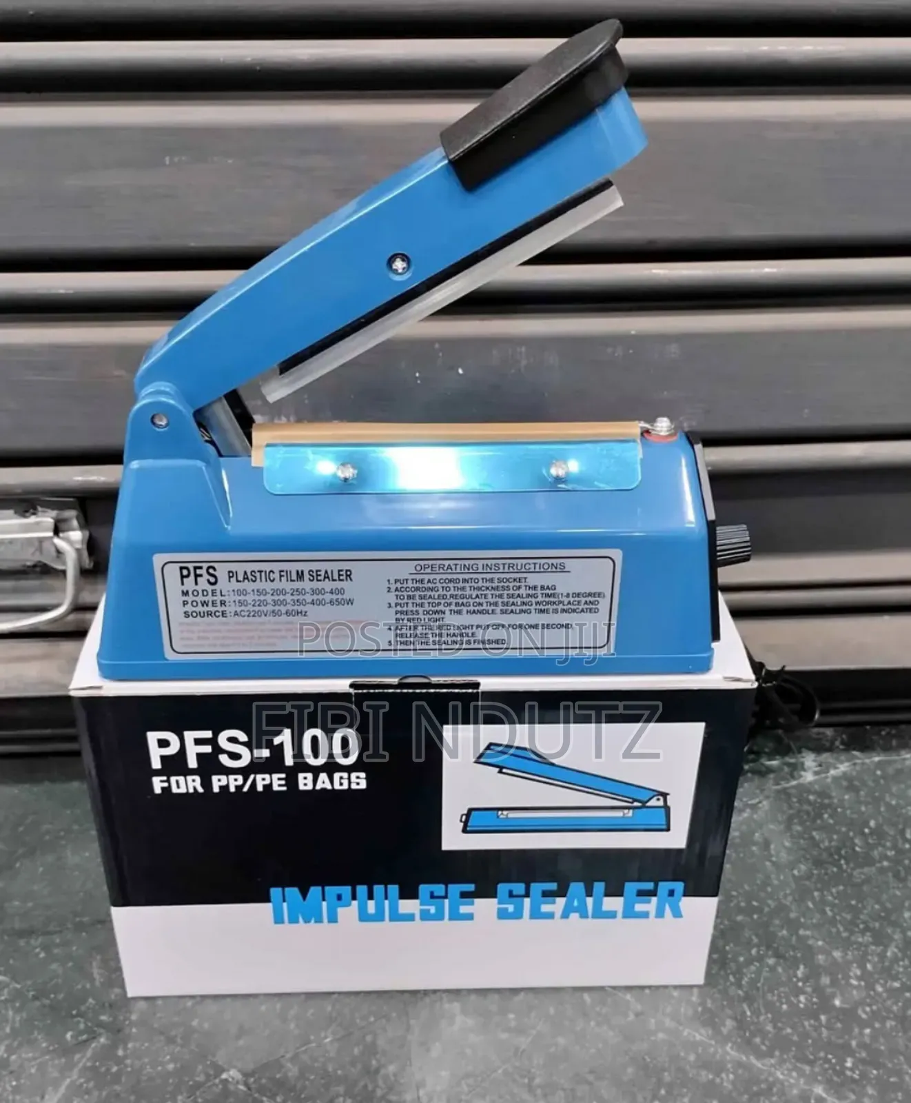 100mm Impulse Sealermachine/Plastic Bags Sealing Machine