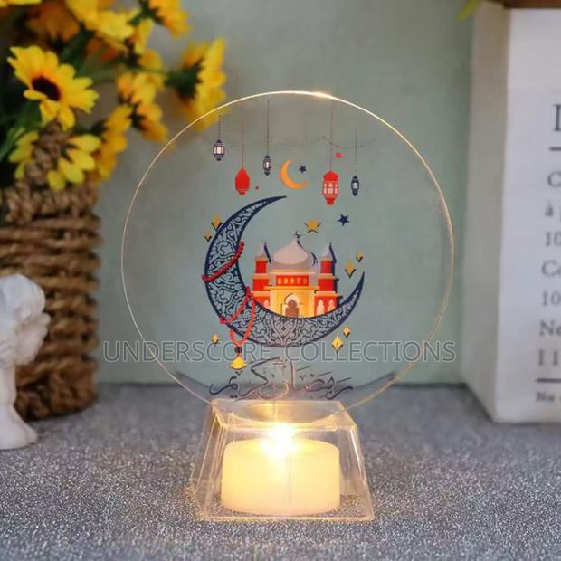 Ramadan Mubarak Led Candle Decor - main view