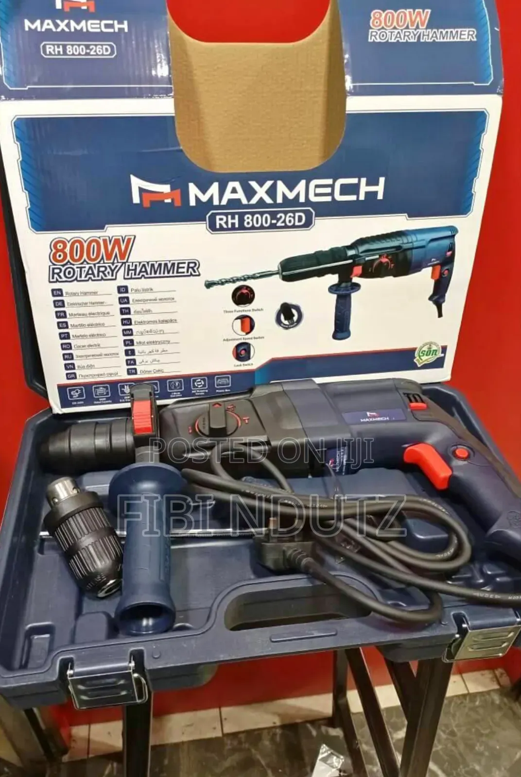 Maxmech Rotary Hammer/800watts Maxmech Rotary Hammer