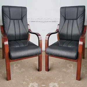 Office Chair; Mahogany Visitors Office Seat