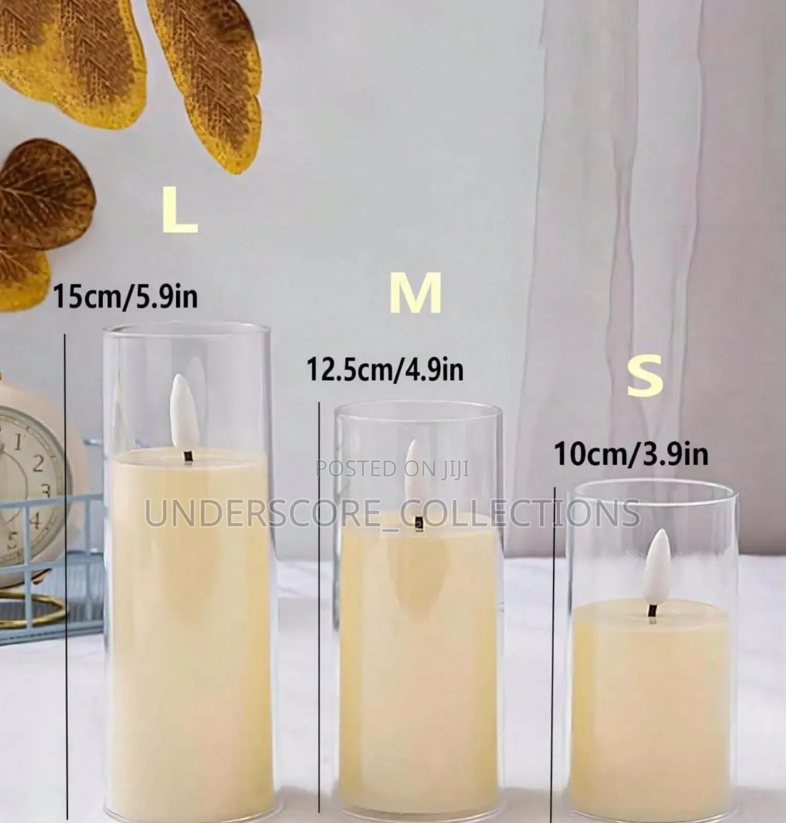 3pcs Set Led Candles