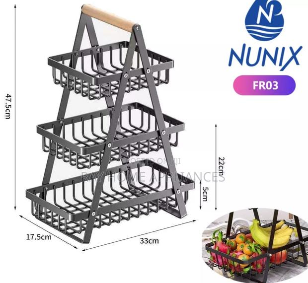 Nunix 3 Tier High Quality Fruitrack