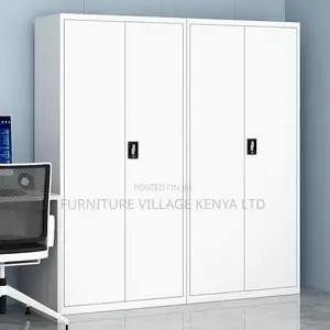 Office Cabinet; 2-door Full Metallic Filing Office Cabinet