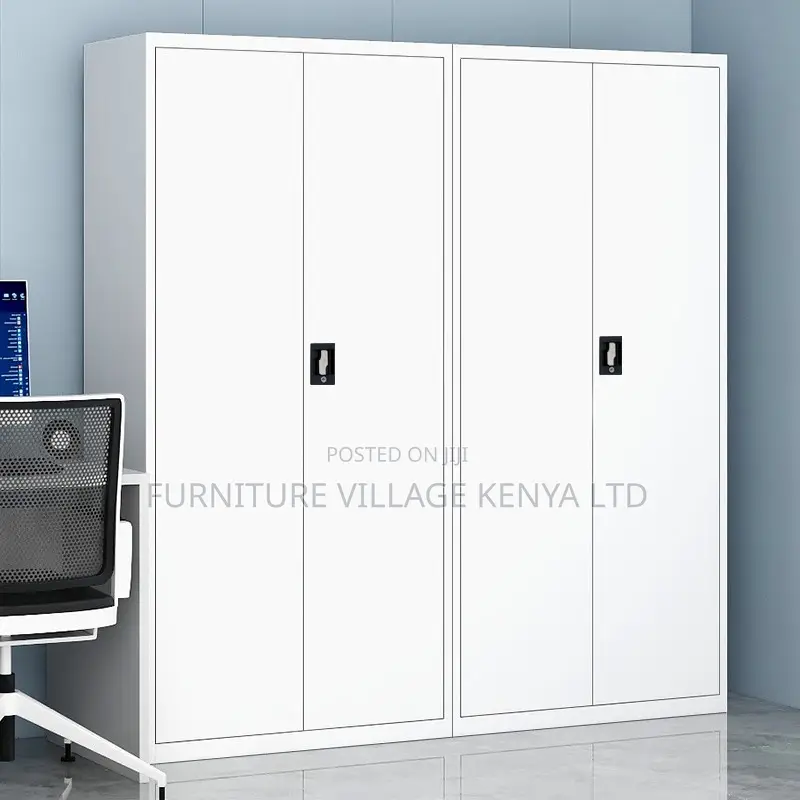 Office Cabinet; 2-door Full Metallic Filing Office Cabinet
