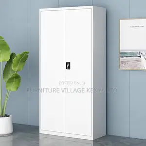 Office Cabinet; 2-door Full Metallic Filing Office Cabinet