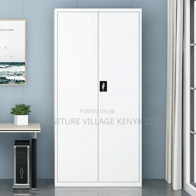Office Cabinet; 2-door Full Metallic Filing Office Cabinet
