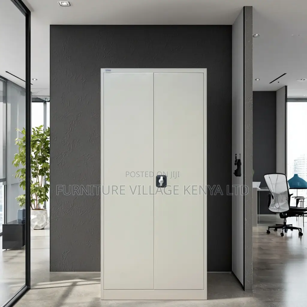 Office Cabinet; 2-door Full Metallic Filing Office Cabinet