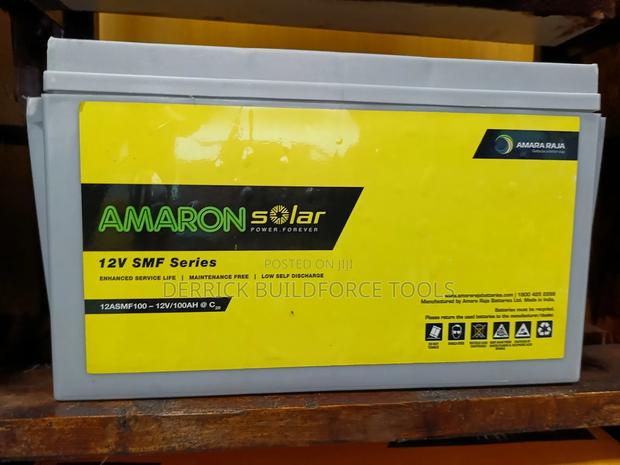 Amaron Solar 12v 100ah Deep Cycle Solar Battery - main view