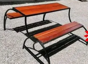 Morden Bench With Table