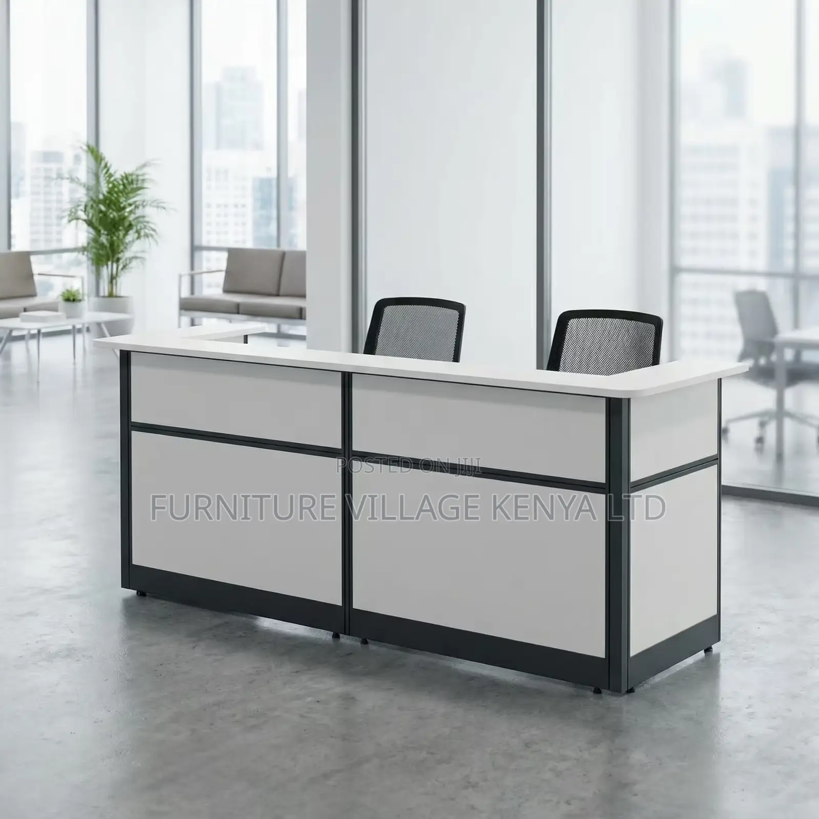Reception Desk; Modern 1.8-meter Reception Office Desk