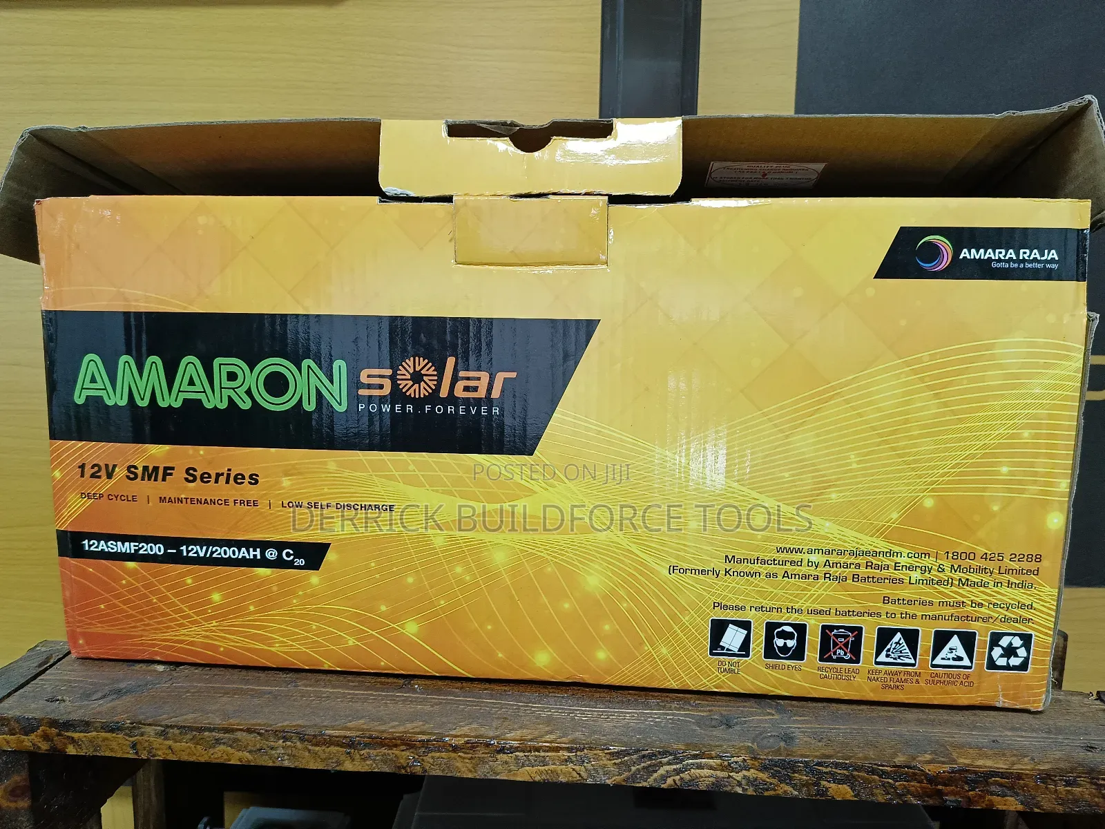 Amaron Solar 12v 200ah Solar Battery