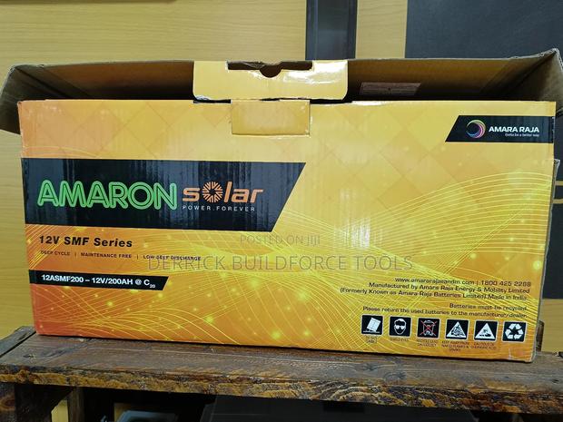 Amaron Solar 12v 200ah Solar Battery - main view