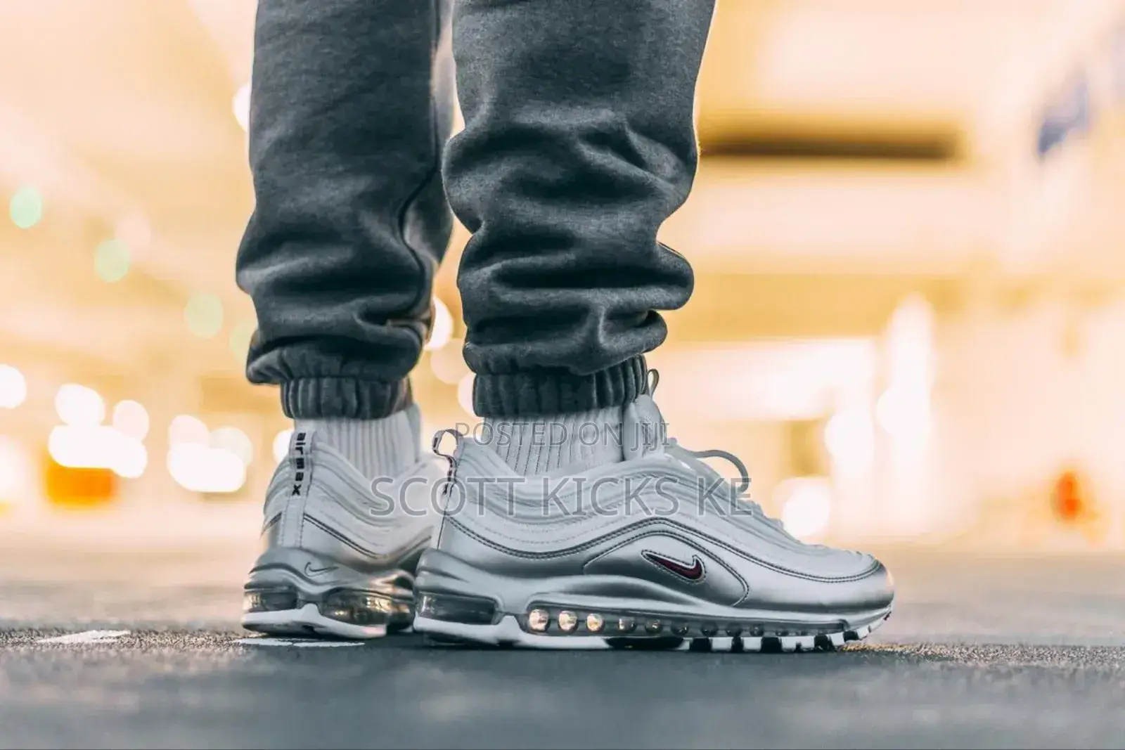 Nike Air Max 97 Qs Silver White