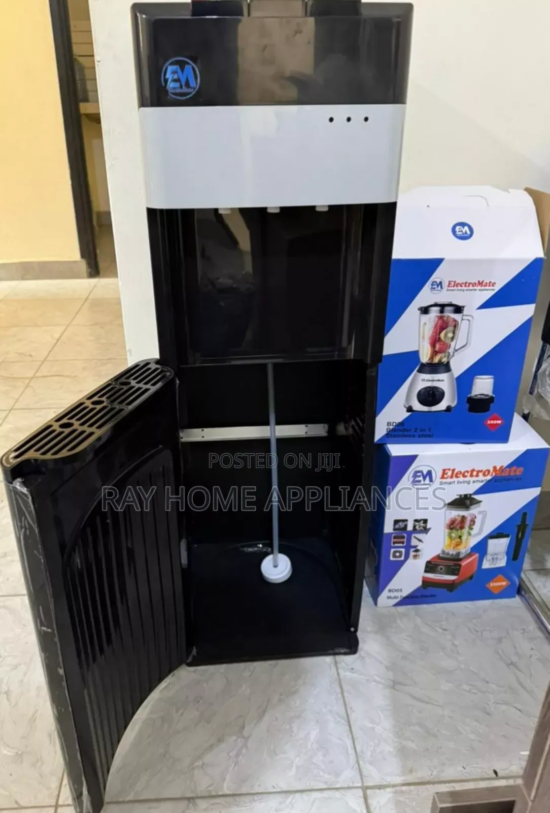 Bottom Load 3 Taps Electromate Standing Dispenser