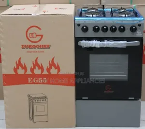Eurochef Full Gas With Electric Oven +Timer Standing Cooker
