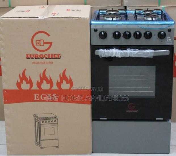 Eurochef Full Gas With Electric Oven +Timer Standing Cooker