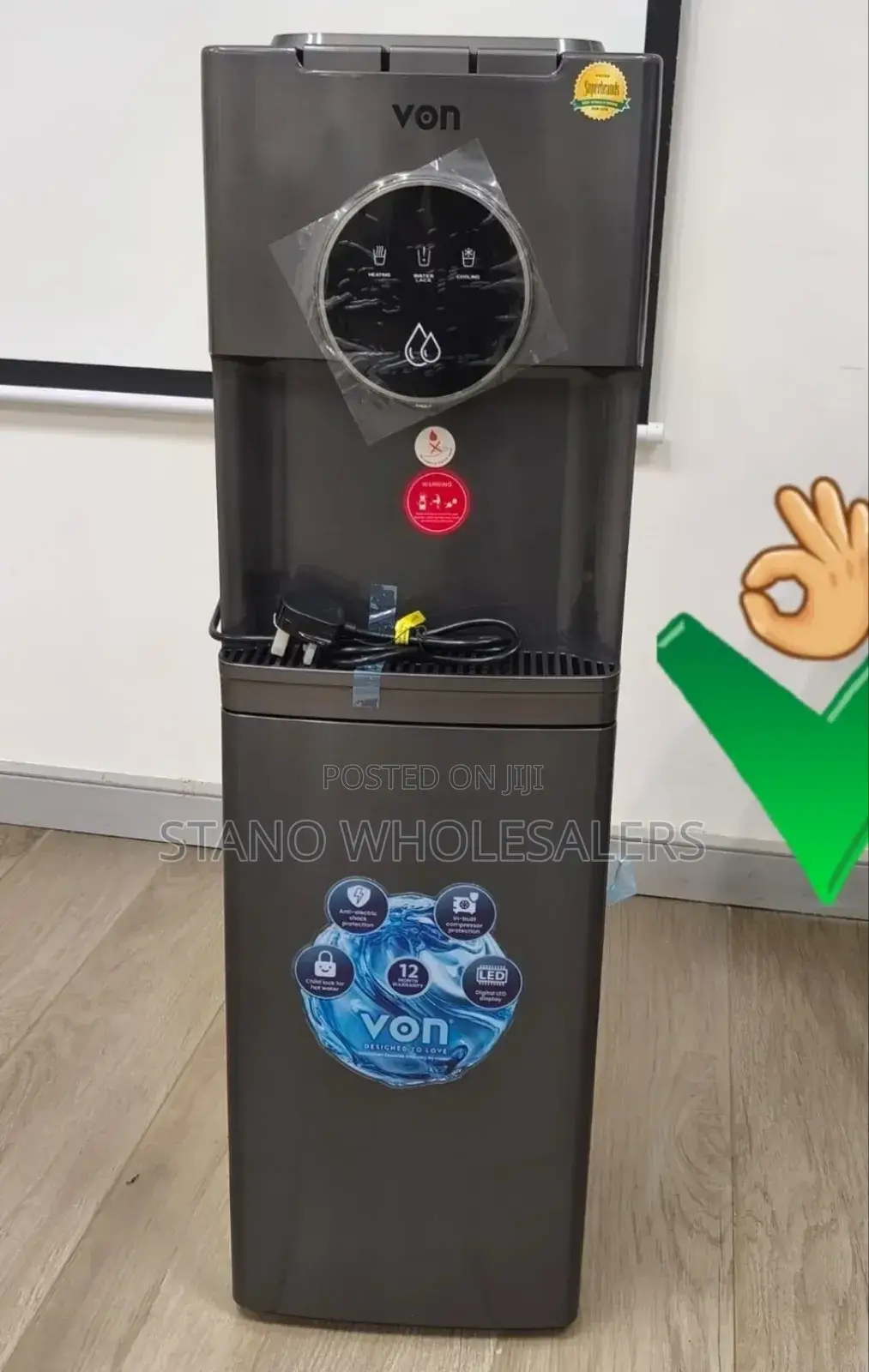 Von Bottom Load Water Dispenser