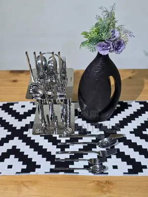 30pcs Premium Silver Cutlery Set