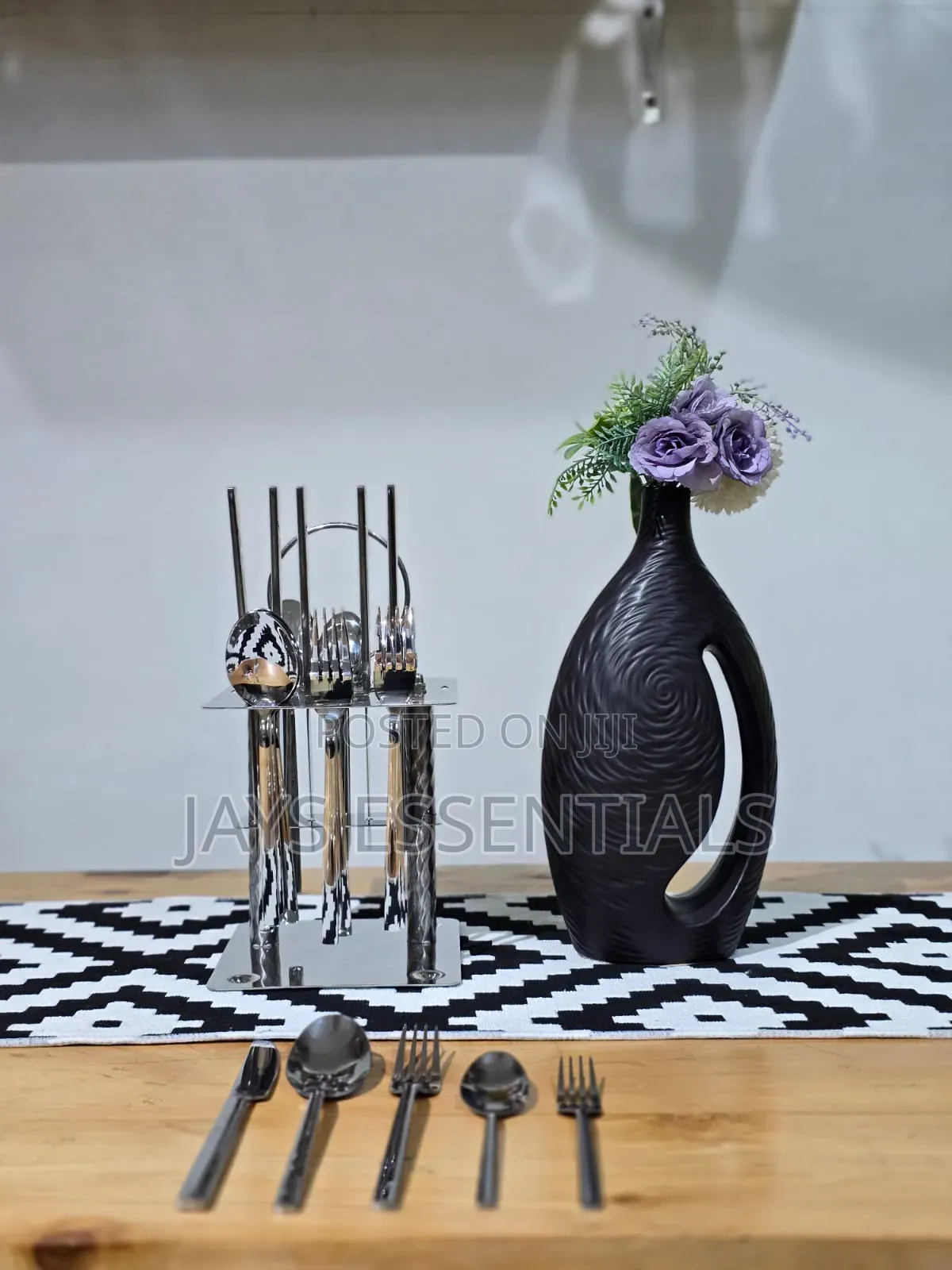 30pcs Premium Silver Cutlery Set