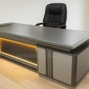 Modern Executive Office Desk - main view