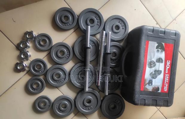 The 30kg Dumbbells