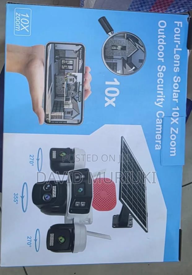 360° Solar Camera With Alarm - main view