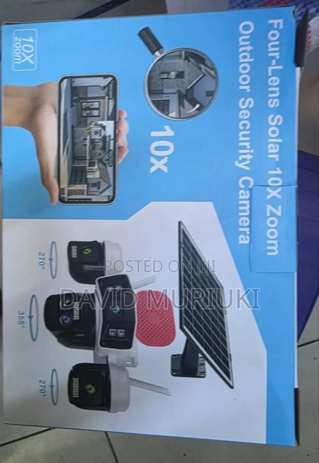 360° Solar Cameras With Alarm - main view