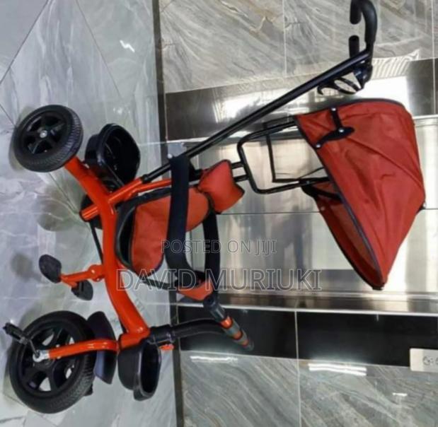 Red Tricycle With Canopy - main view