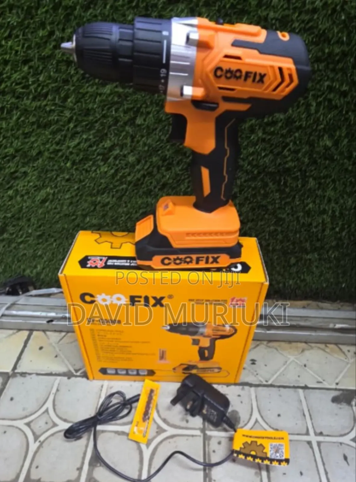 Coofix Cordless Drill 1 Battery.