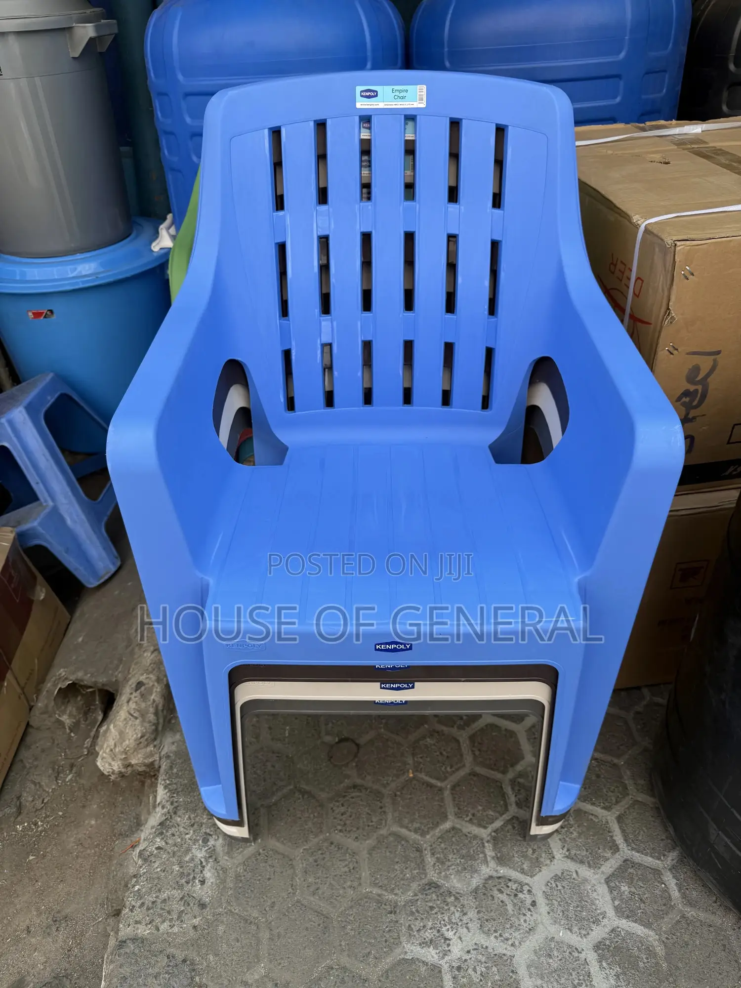 Strong and Good Quality Plastic Chair Kenpoly Chair