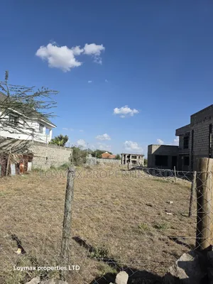 50/100 Plot With a Perimeter Wall and Latrine in Kitengela .