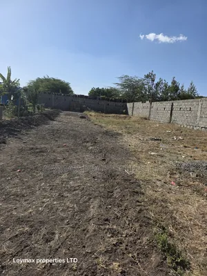 50/100 Plot With a Perimeter Wall and Latrine in Kitengela .