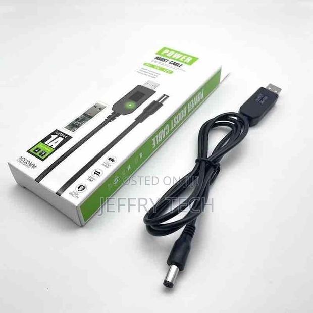 Router Powerbank Cord Dc Wifi Cable 5v to 12v Usb Cable Converter Wifi