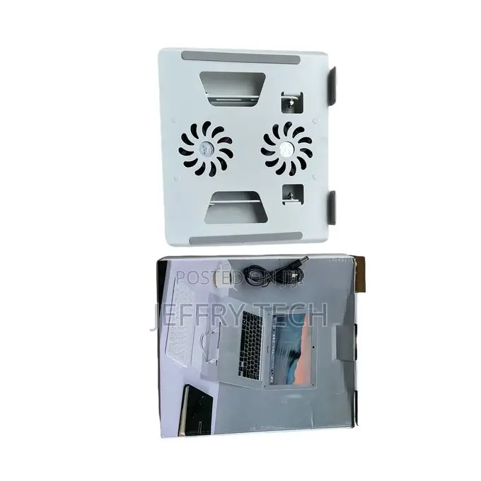 360 Degrees Dual Fan Rotational Laptop Stand for (12-17.5 Inches)
