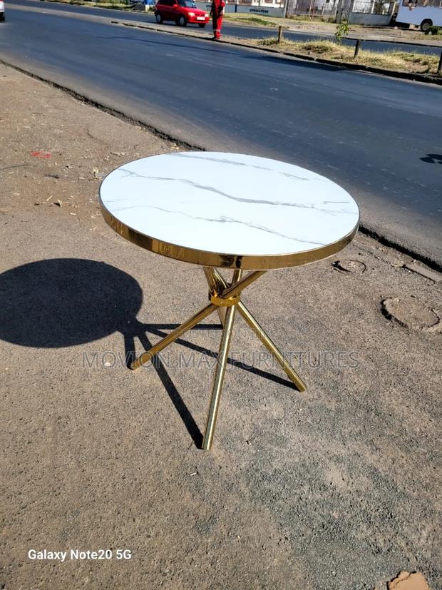 Marble Goldish Dinning Table - main view