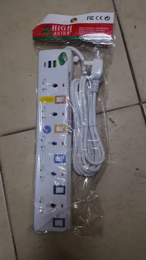 5 Way Multipurpose Extension Cable With Usb Ports Kh7