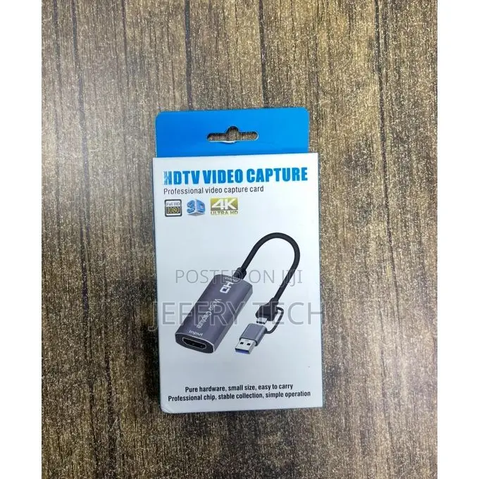  Hdmi Video Capture to Usb-C Video Audio Capture Card for Game St