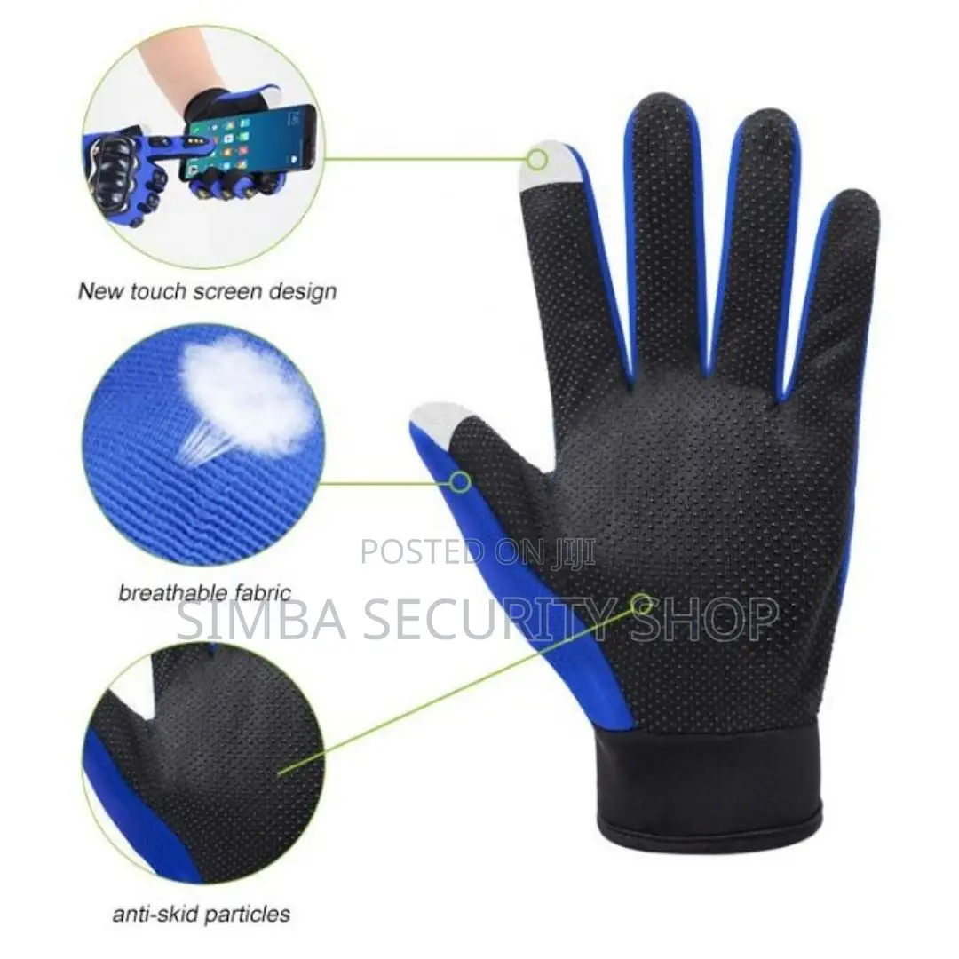 Full Finger Motorcycle Gloves For Safety Motorbike E-bike Riding Gear