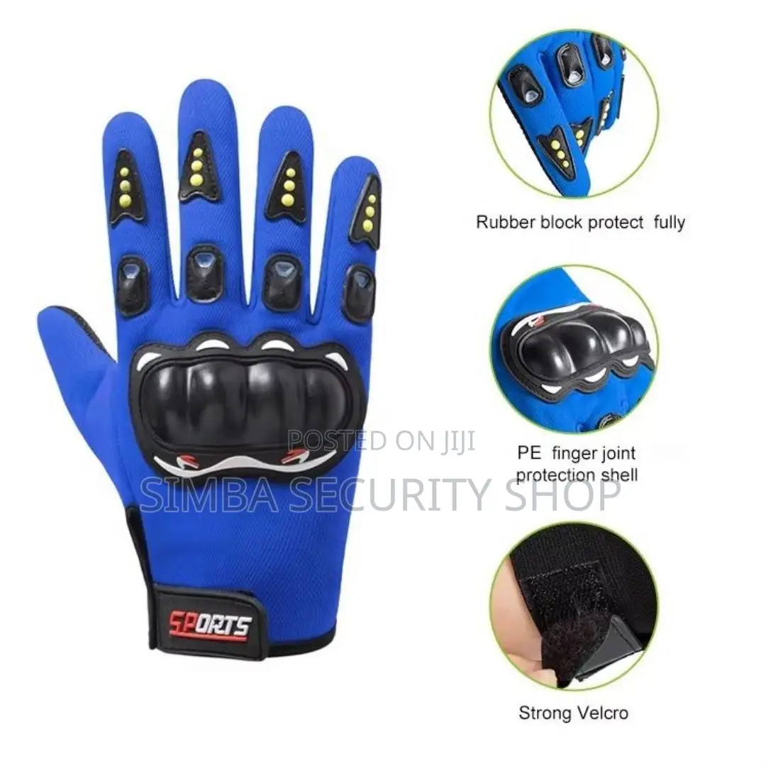 Full Finger Motorcycle Gloves For Safety Motorbike E-bike Riding Gear