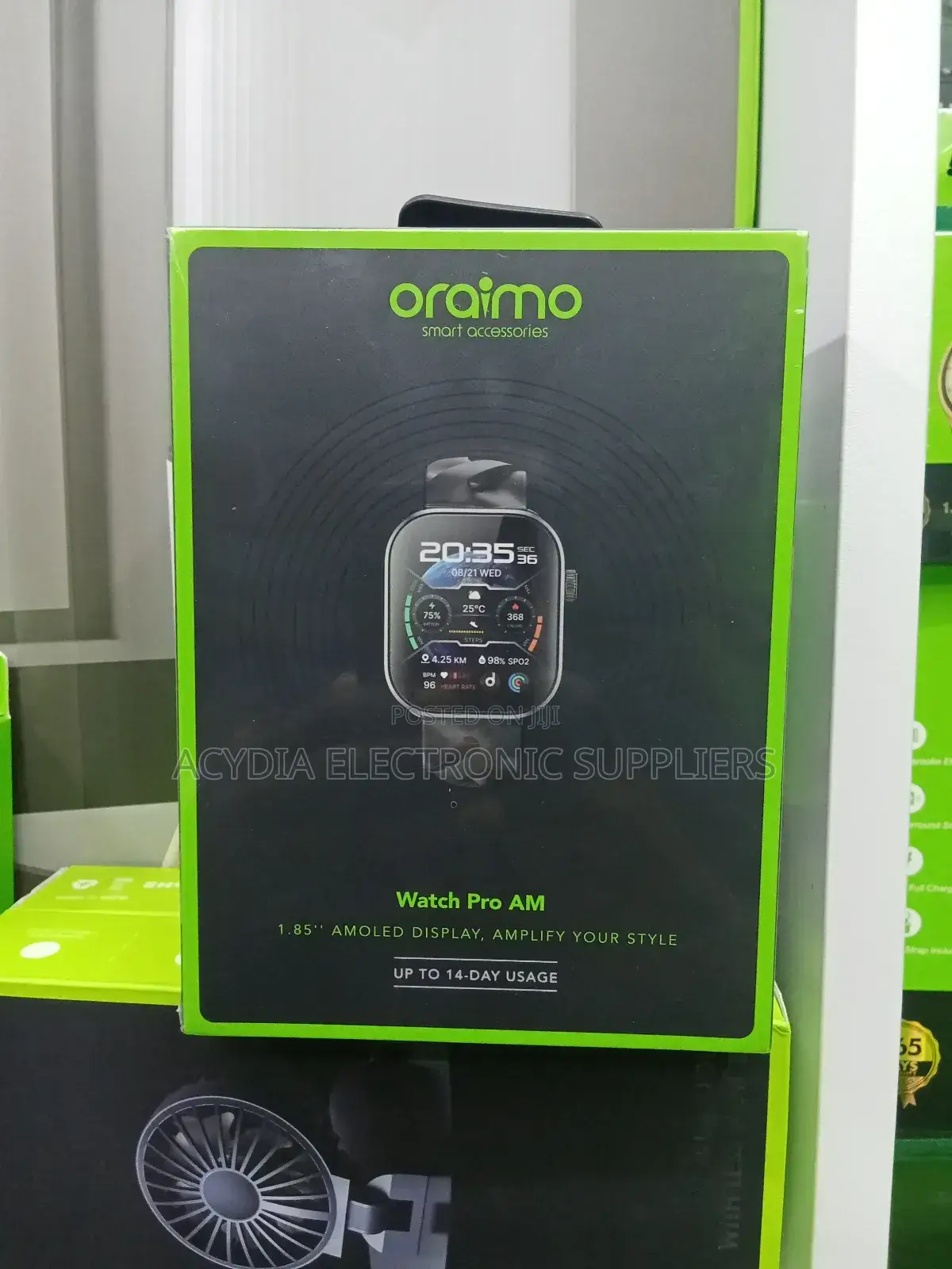 Oraimo Watch Pro Am 1.85" Amoled Display