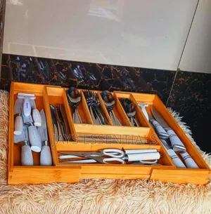 Wooden Spoons Cutlery Drawer Organizer