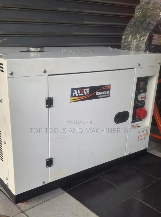 Slightly Used (3months)Pulsar 20 Kva Silent Diesel Generator With Ats