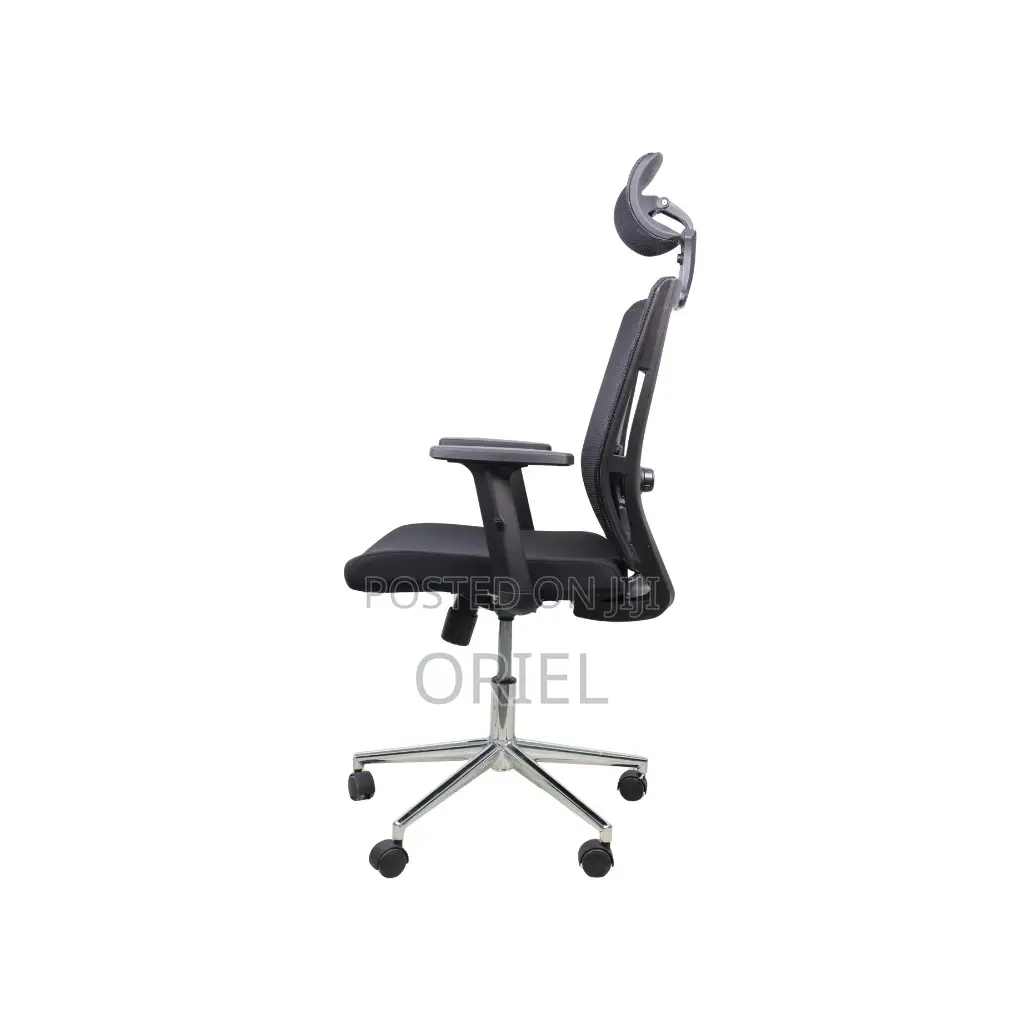 Modern Office Chair : Ergonomic Office Chair With Adjustable Headrest