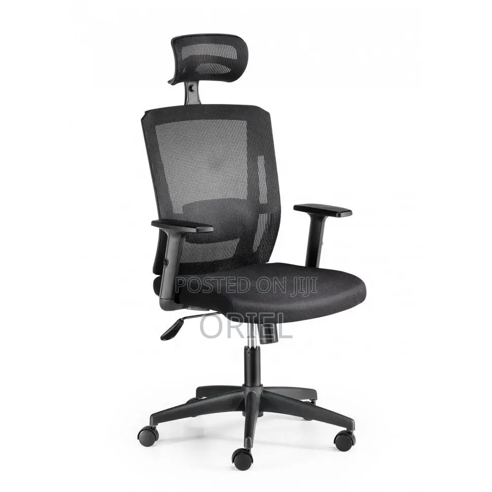 Modern Office Chair : Ergonomic Office Chair With Adjustable Headrest