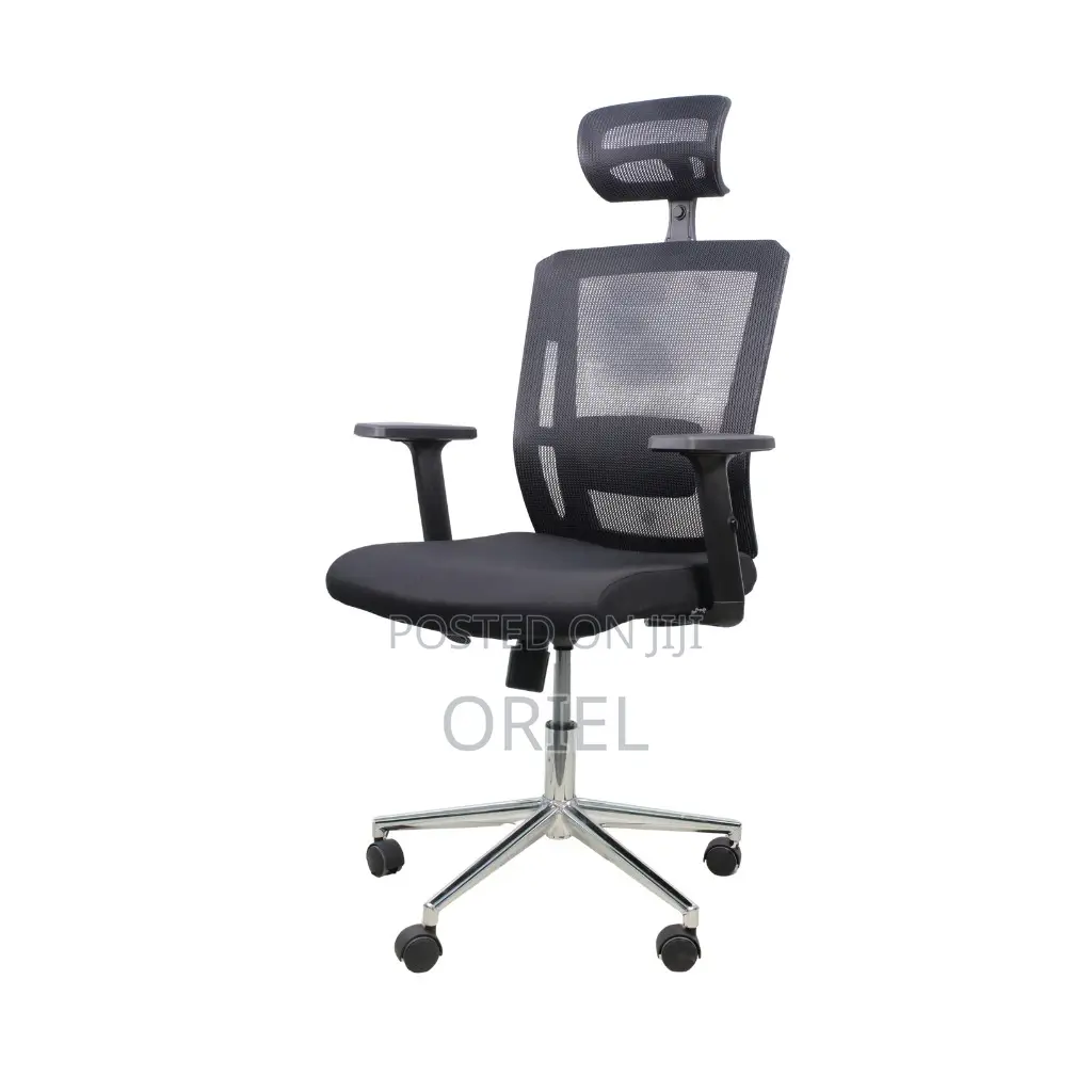 Modern Office Chair : Ergonomic Office Chair With Adjustable Headrest