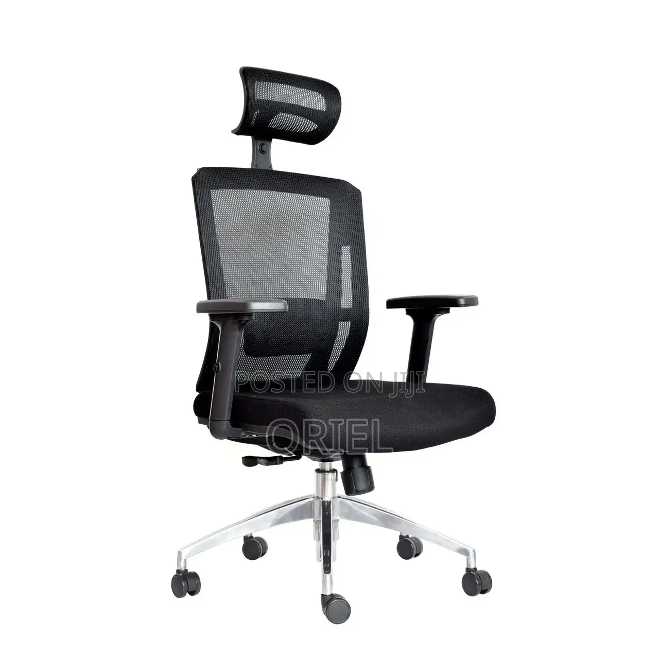 Modern Office Chair : Ergonomic Office Chair With Adjustable Headrest