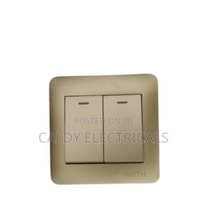 Executive 2gang 2 Way Gold Switch - thumbnail 2