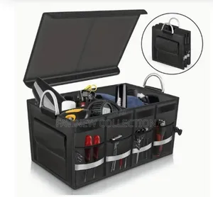 Premium Heavy Duty Car Boot Organizer With Lid ,Partitions