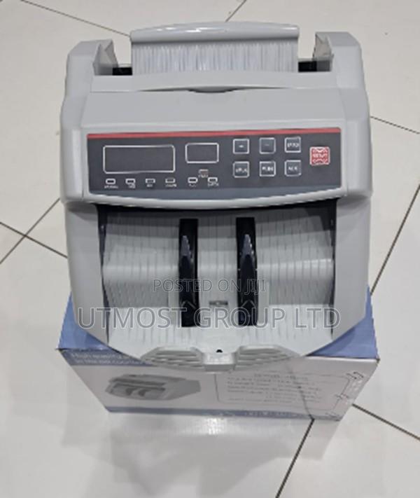Secure Money Counter Machine With Alarm Function - main view